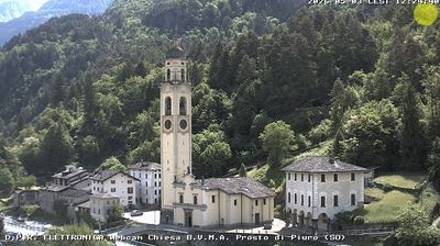 immagine della webcam nei dintorni di San Giacomo Filippo: webcam Piuro