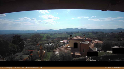 immagine della webcam nei dintorni di Poggio Bustone: webcam San Gemini