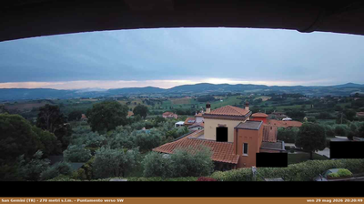 immagine della webcam nei dintorni di Soriano nel Cimino: webcam San Gemini