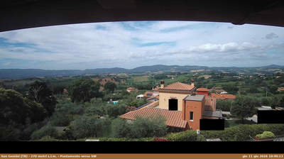 immagine della webcam nei dintorni di Orte: webcam San Gemini