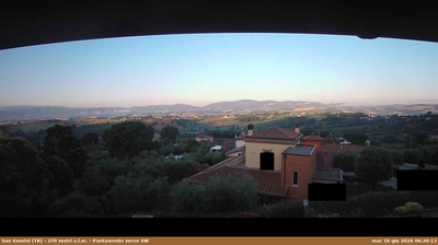 immagine della webcam nei dintorni di Soriano nel Cimino: webcam San Gemini