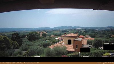 immagine della webcam nei dintorni di Orte: webcam San Gemini