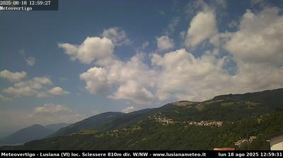 immagine della webcam nei dintorni di Altopiano di Asiago: webcam Lusiana