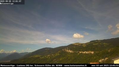 immagine della webcam nei dintorni di Cismon del Grappa: webcam Lusiana
