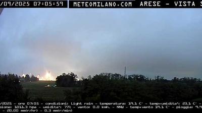 immagine della webcam nei dintorni di Milano Santa Giulia: webcam Passirana