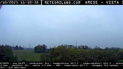 immagine della webcam nei dintorni di Milano Sant'Ambrogio centro: webcam Passirana