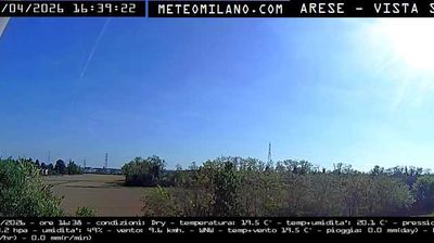 immagine della webcam nei dintorni di Milano Grigioni: webcam Passirana