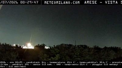 immagine della webcam nei dintorni di Milano Campo dei Fiori: webcam Passirana