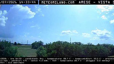 immagine della webcam nei dintorni di Milano Domenichino: webcam Passirana