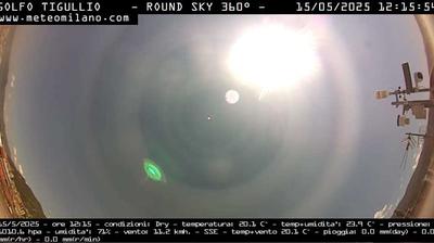 immagine della webcam nei dintorni di Santo Stefano d'Aveto: webcam Chiavari