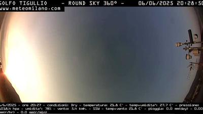 immagine della webcam nei dintorni di Moneglia: webcam Chiavari