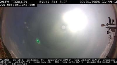 immagine della webcam nei dintorni di Bonassola: webcam Chiavari
