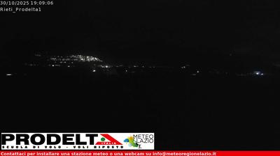immagine della webcam nei dintorni di Stroncone: webcam Poggio Bustone