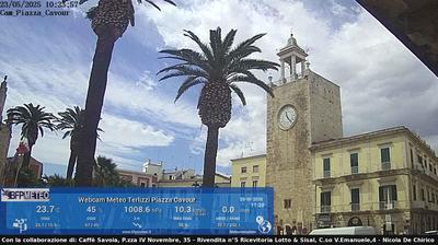 immagine della webcam nei dintorni di Loseto: webcam Terlizzi