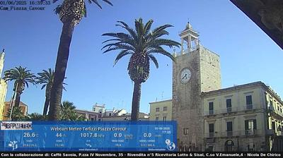 immagine della webcam nei dintorni di Loseto: webcam Terlizzi