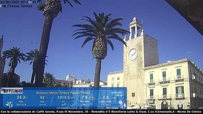immagine della webcam nei dintorni di Bari Palese: webcam Terlizzi