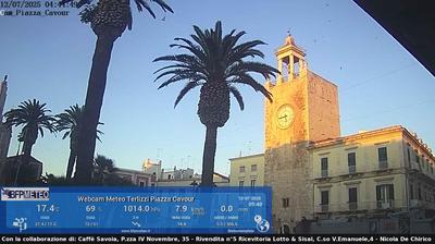 immagine della webcam nei dintorni di Barletta: webcam Terlizzi