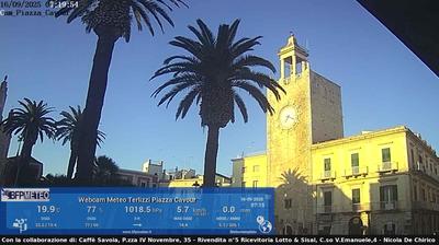 immagine della webcam nei dintorni di Barletta: webcam Terlizzi