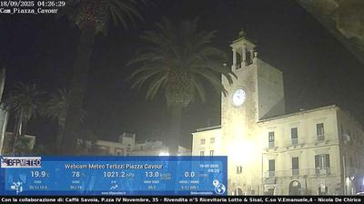 immagine della webcam nei dintorni di Acquaviva delle Fonti: webcam Terlizzi