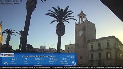 immagine della webcam nei dintorni di Barletta: webcam Terlizzi