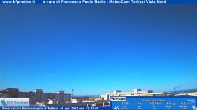 immagine della webcam nei dintorni di Bari Palese: webcam Terlizzi