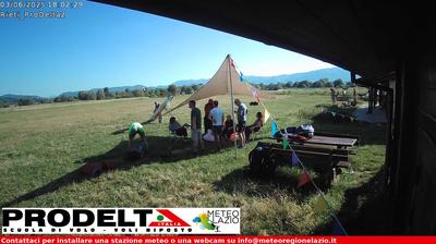 immagine della webcam nei dintorni di Petrella Salto: webcam Poggio Bustone