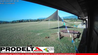 immagine della webcam nei dintorni di Monteleone di Spoleto: webcam Poggio Bustone