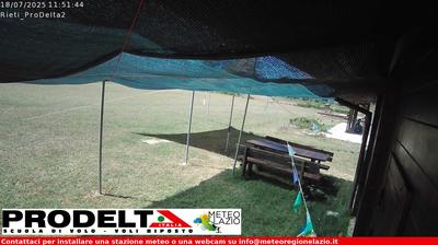 immagine della webcam nei dintorni di Petrella Salto: webcam Poggio Bustone