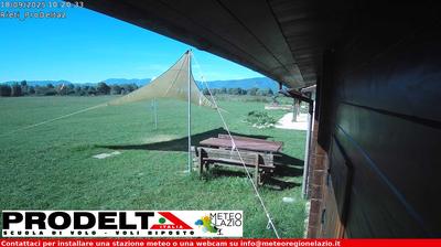 immagine della webcam nei dintorni di Cascate delle Marmore: webcam Poggio Bustone