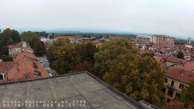 immagine della webcam nei dintorni di Cuorgnè: webcam Rivarolo Canavese