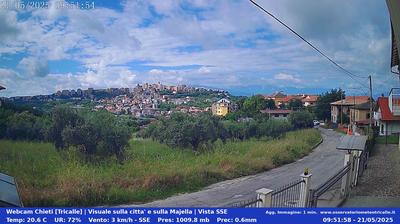 immagine della webcam nei dintorni di Lanciano: webcam Chieti