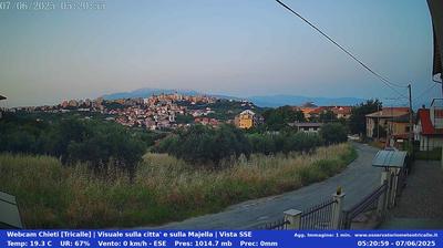 immagine della webcam nei dintorni di San Vito Chietino: webcam Chieti