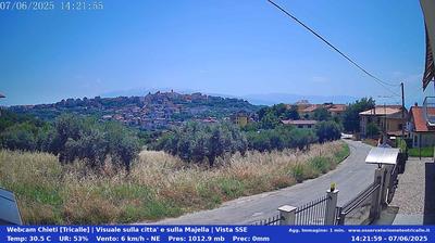 immagine della webcam nei dintorni di Rocca San Giovanni: webcam Chieti