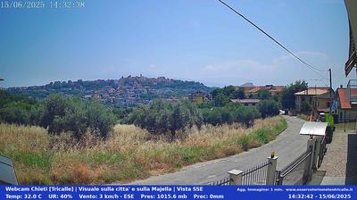 immagine della webcam nei dintorni di Montebello di Bertona: webcam Chieti