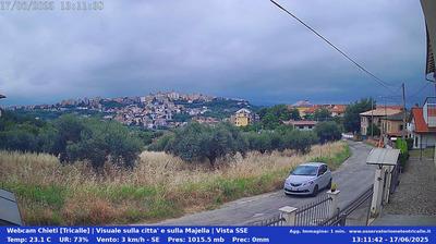 immagine della webcam nei dintorni di Vallevo': webcam Chieti