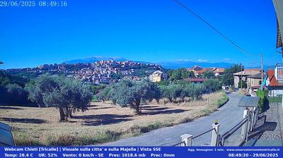 immagine della webcam nei dintorni di Caramanico Terme: webcam Chieti