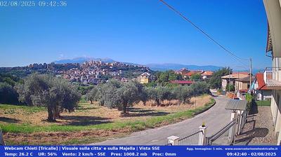immagine della webcam nei dintorni di Crecchio: webcam Chieti