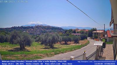 immagine della webcam nei dintorni di Lanciano: webcam Chieti