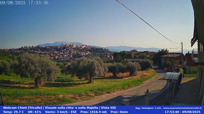 immagine della webcam nei dintorni di Villa Celiera: webcam Chieti