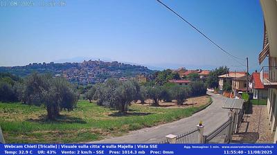 immagine della webcam nei dintorni di Chieti Scalo: webcam Chieti