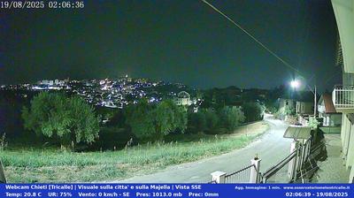 immagine della webcam nei dintorni di Caramanico Terme: webcam Chieti