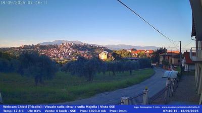 immagine della webcam nei dintorni di Lanciano: webcam Chieti