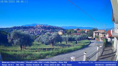 immagine della webcam nei dintorni di Pretaro: webcam Chieti