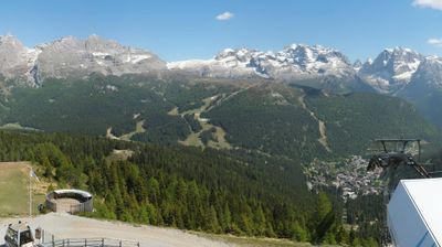 immagine della webcam nei dintorni di Madonna di Campiglio: webcam Campo Carlo Magno