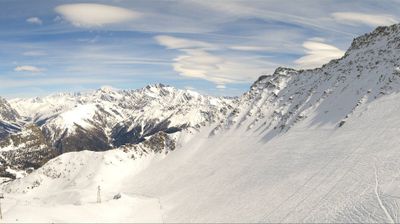 immagine della webcam nei dintorni di Entreves: webcam Cresta Youla