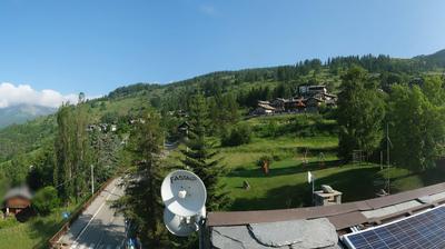 immagine della webcam nei dintorni di Cervinia Cime Bianche Laghi: webcam La Magdeleine