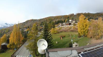 immagine della webcam nei dintorni di Cervinia Plateau Rosa: webcam La Magdeleine