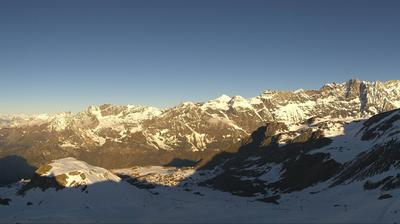 immagine della webcam nei dintorni di Cervinia Plan Maison: webcam Plain Maison