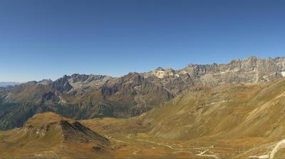 immagine della webcam nei dintorni di Punta Indren: webcam Valtournenche Colle Superiore