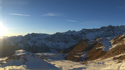 immagine della webcam nei dintorni di Chamois: webcam Valtournenche Colle Superiore